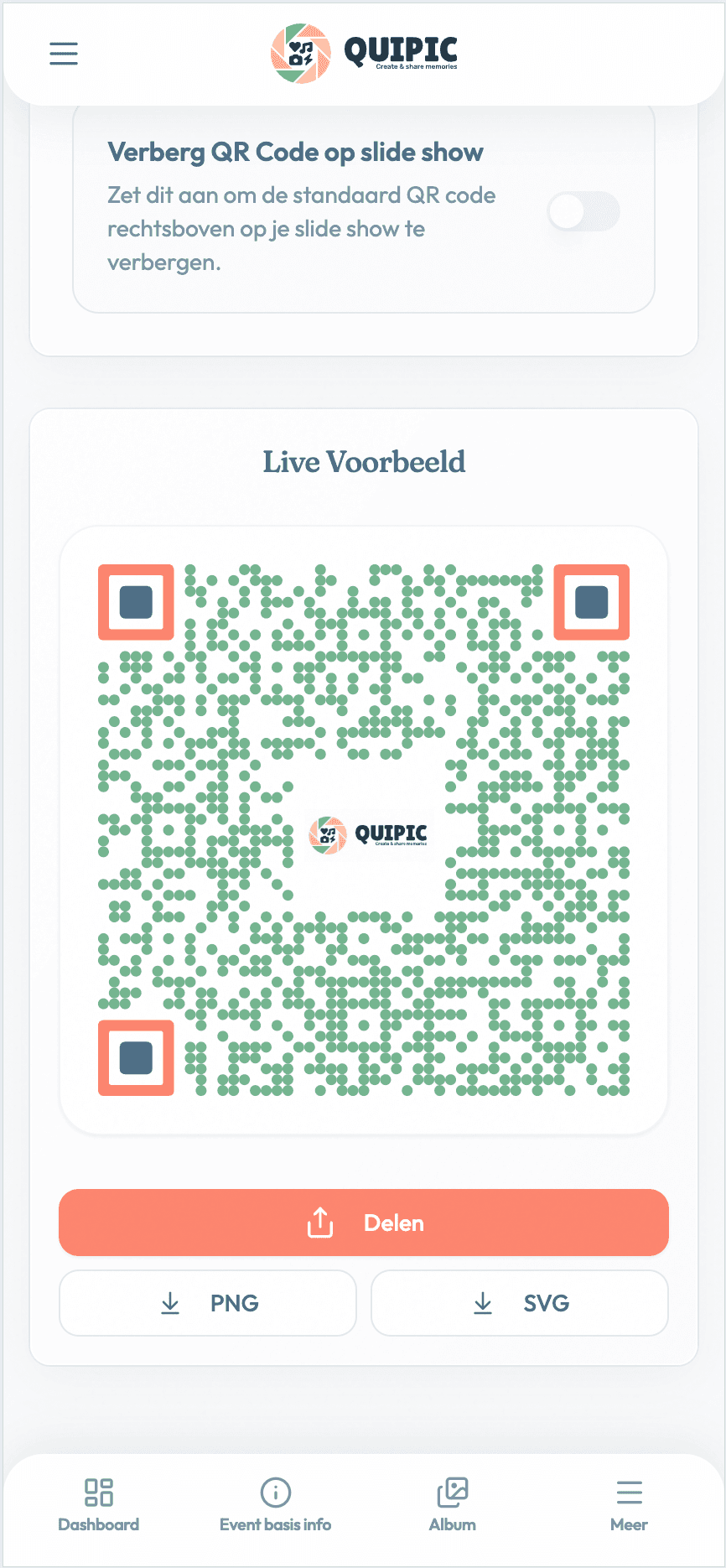 Quipic app screenshot